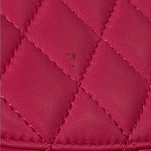 Chanel Fuchsia Quilted Shoulder Bag - Picture 11 of 12